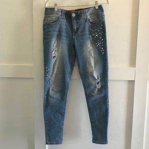 Democracy Ab technology jeans with gems
